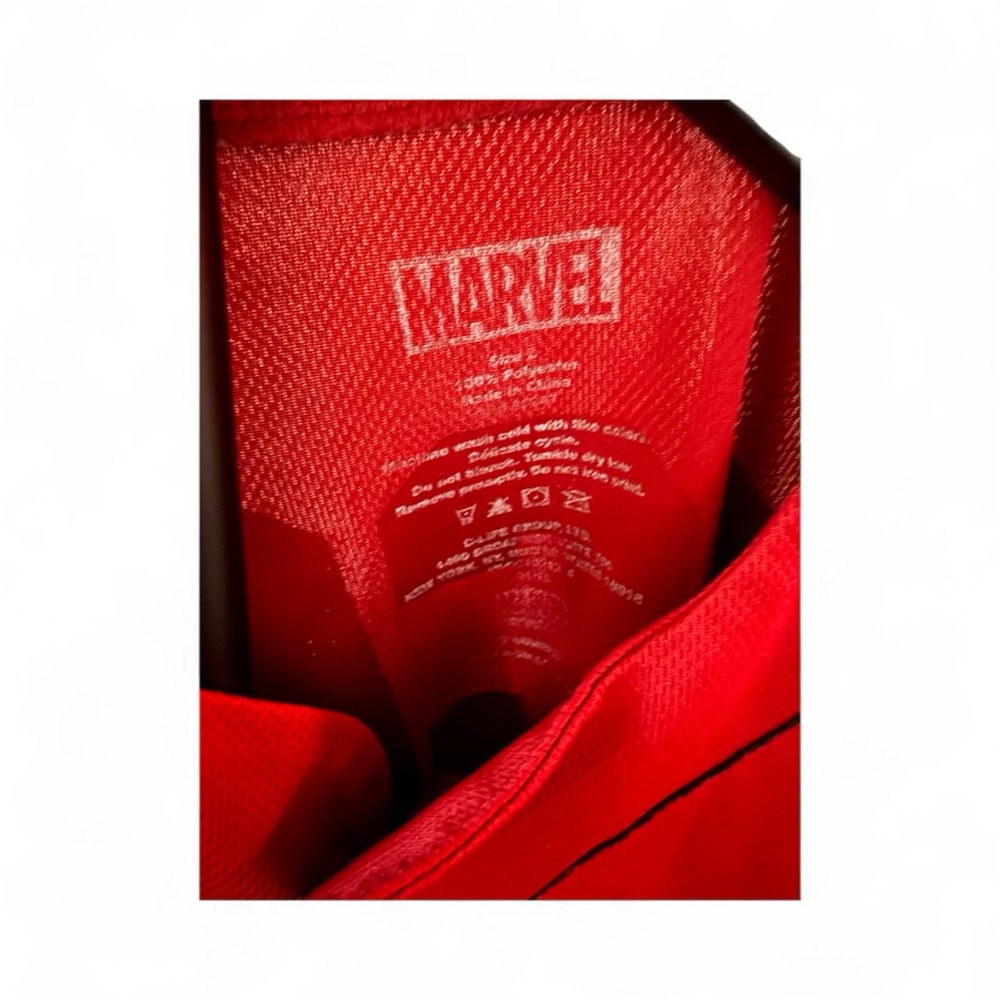 Marvel Buttonup Deadpool Button-Up Jersey Shirt /… - image 3